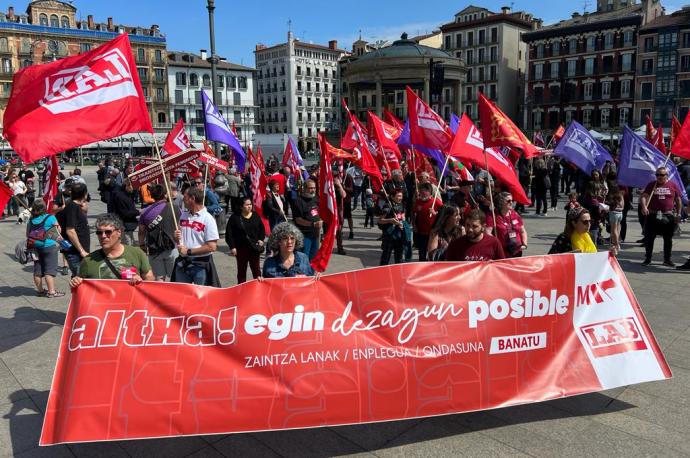 Inicio de la manifestación