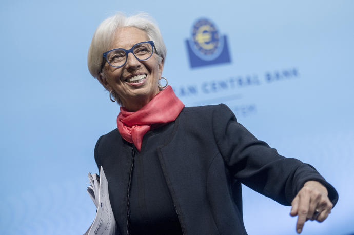 La presidenta del BCE, Christine Lagarde.