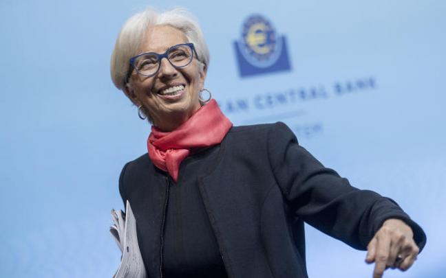 La presidenta del BCE, Christine Lagarde.