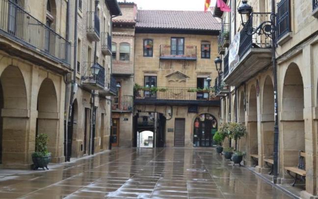 Una calle de Laguardia