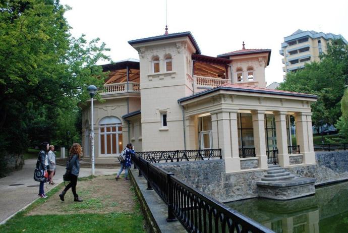 El parque de Lamuza de Llodio, donde se ejecutará una de las obras financiadas.