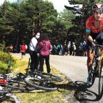 Mikel Landa, en la Vuelta a Burgos.