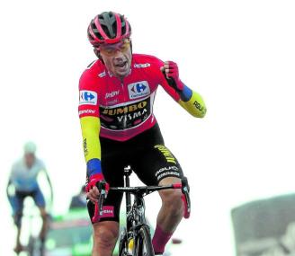 Primoz Roglic volverá a ser el corredor a batir en la presente edición de la Vuelta. Foto: Efe
