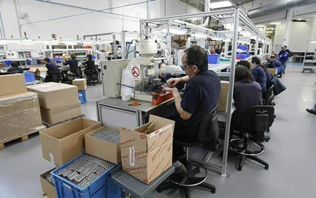 Trabajadores de Lantegi Batuak.