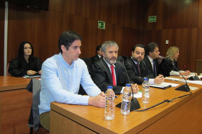 Rodrigo Lanzas, durante el juicio.