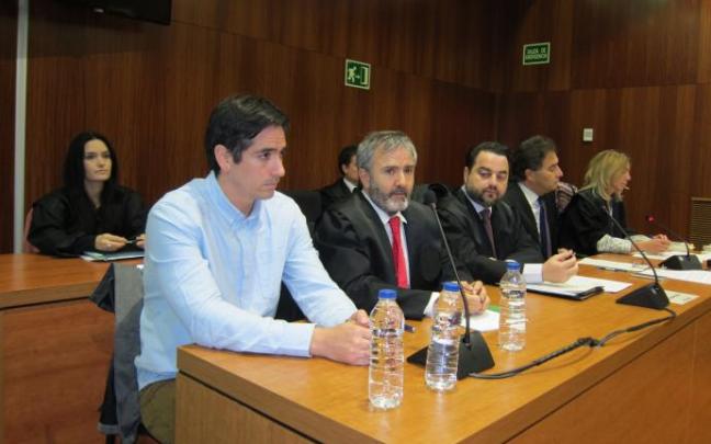 Rodrigo Lanzas, durante el juicio.