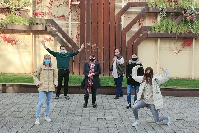 Participantes en las lanzaderas de empleo de Vitoria.