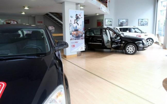 La caída de ventas de coches nuevos en Gipuzkoa es superior a la media vasca.