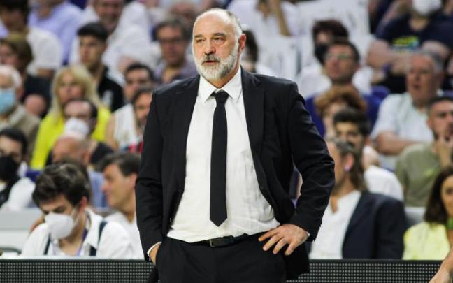 Pablo Laso, entrenador del Real Madrid. Pablo Laso, entrenador del Real Madrid.