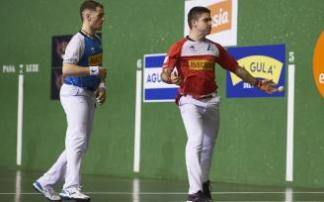 Laso e Irribarria, en un duelo del Parejas.