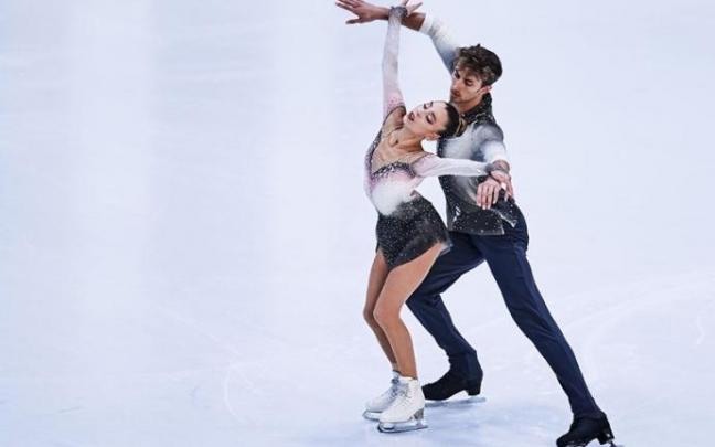 Laura Barquero y Marco Zandron en los JJOO de Pekín 2022. Laura Barquero y Marco Zandron en los JJOO de Pekín 2022.