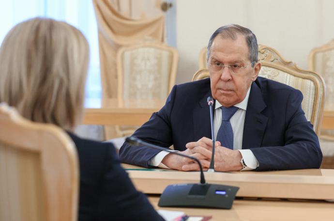 Lavrov ha criticado que las conversaciones con Liz Truss han sido un diálogo de sordos.