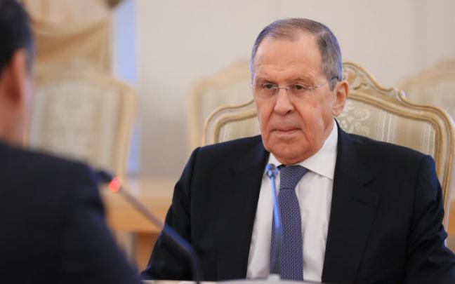 El ministro de Exteriores, Sergei Lavrov. El ministro de Exteriores, Sergei Lavrov.