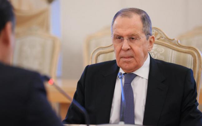El ministro ruso de Exteriores, Serguéi Lavrov El ministro ruso de Exteriores, Serguéi Lavrov
