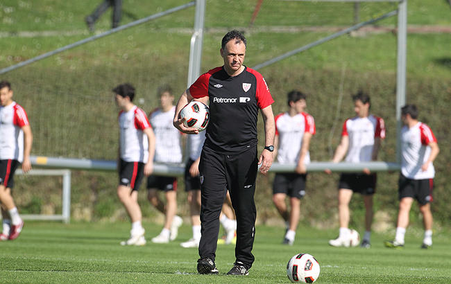 Joaquín Caparrós en imagen durante su época en el Athletic