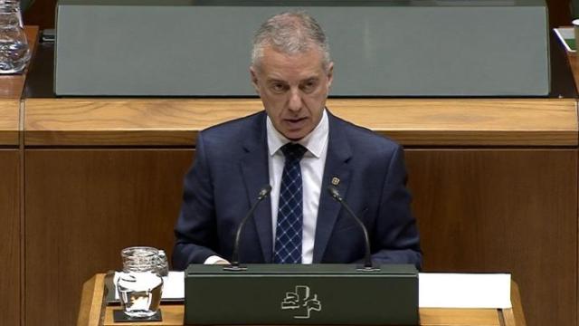 El lehendakari Iñigo Urkullu.