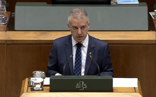 El lehendakari Iñigo Urkullu.