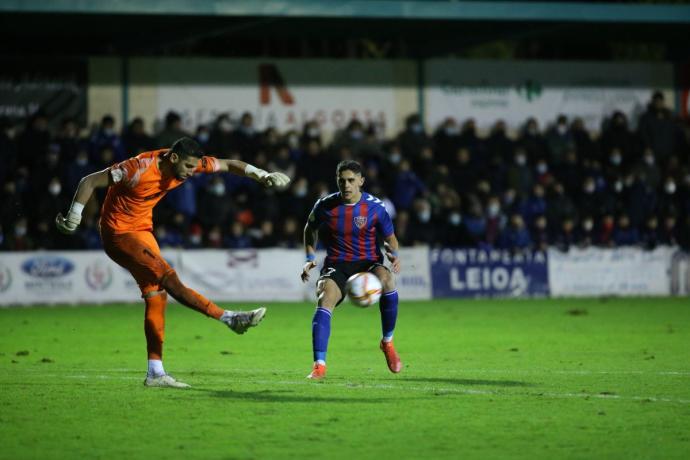 El Leioa, de Tercera RFEF, no pudo con el Elche, de Primera División