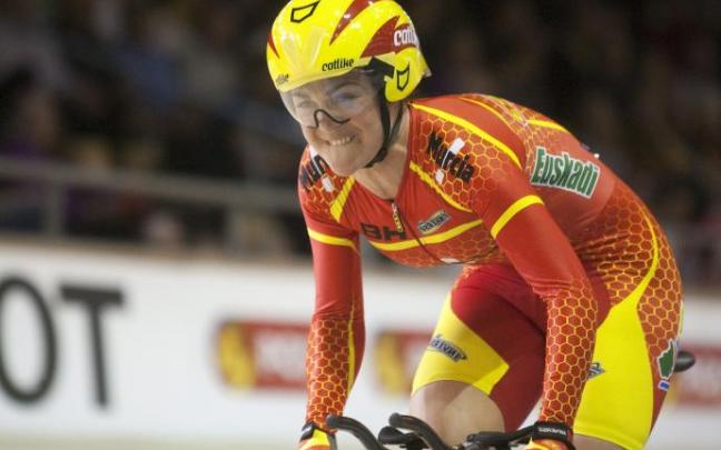 Leire Olaberria en Pekín.