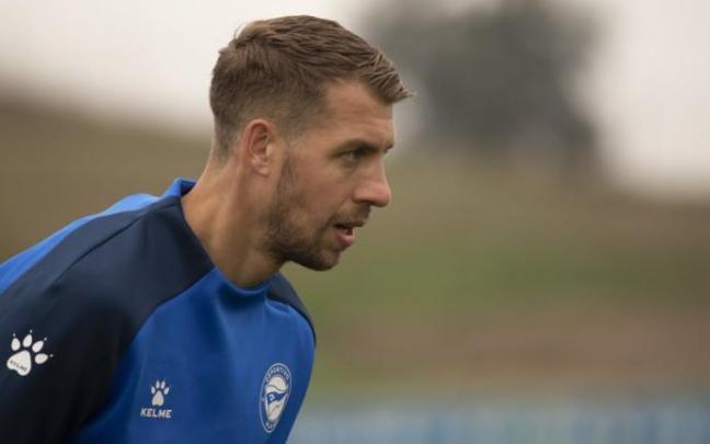 Florian Lejeune, durante un entrenamiento.