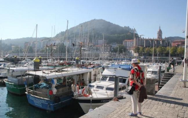 Imagen del puerto de Lekeitio, que en un futuro dispondrá de 255 amarres a pantalán, además de 24 plazas a boya veraniegas