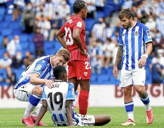 Tribuna de prensa de Marco Rodrigo: las lesiones de la Real