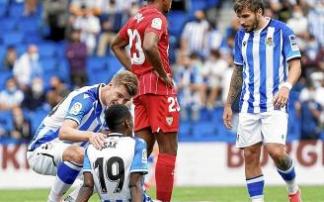 Tribuna de prensa de Marco Rodrigo: las lesiones de la Real