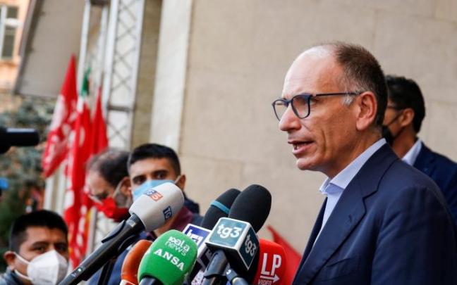 Enrico Letta, líder del Partido Demócrata italiano Enrico Letta, líder del Partido Demócrata italiano