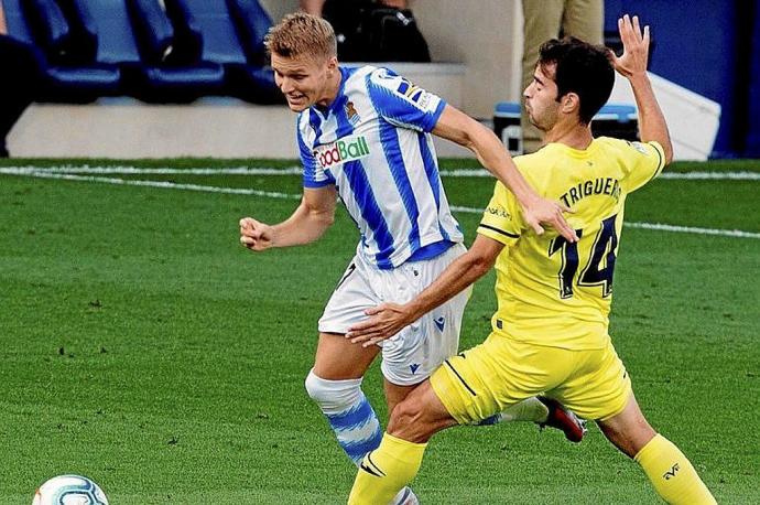 La mala racha de resultados tras el confinamiento tuvo su punto culminante en un 2-3 ante el Granada en Anoeta (35ª jornada).