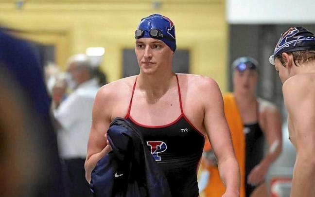 Lia Thomas, en una competición el pasado mes de enero. Foto: Efe