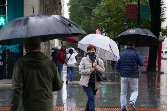 Las precipitaciones podrían superar los 60 litros por metro cuadrado en 24 horas, incluso los 80 en Gipuzkoa