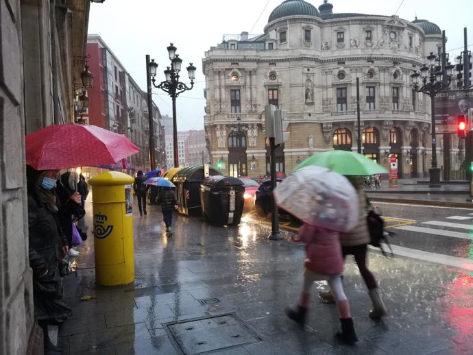 Jornada invernal en Bizkaia.