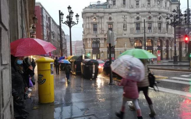 Jornada invernal en Bizkaia.
