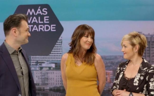 Iñaki López, Mamen Mendizabal y Cristina Pardo. Iñaki López, Mamen Mendizabal y Cristina Pardo.