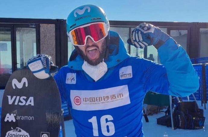 Lucas Eguibar,en la Copa del Mundo.