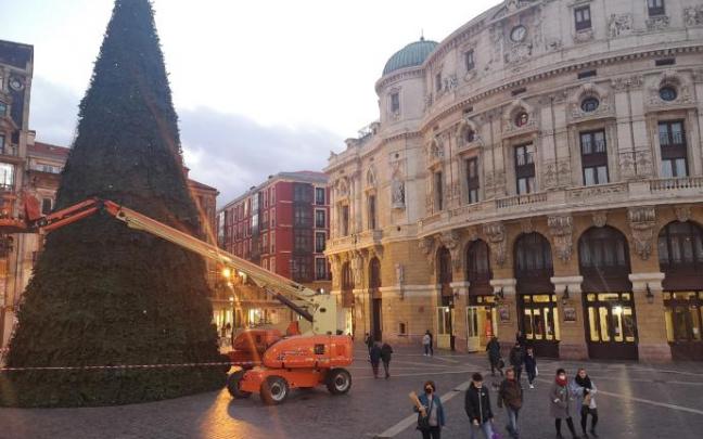 Bilbao enciende esta tarde las luces de Navidad