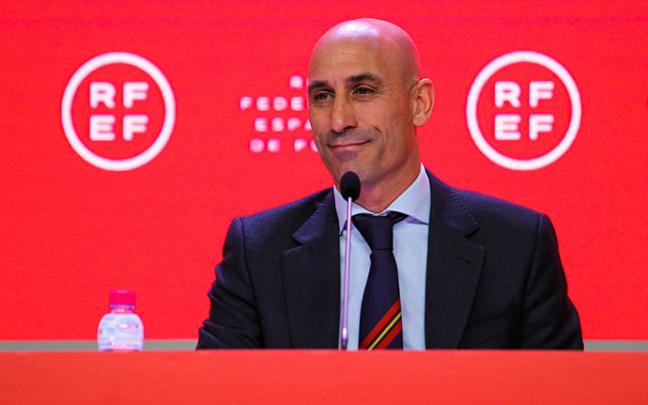 Luis Rubiales, presidente de la RFEF. Luis Rubiales, presidente de la RFEF.
