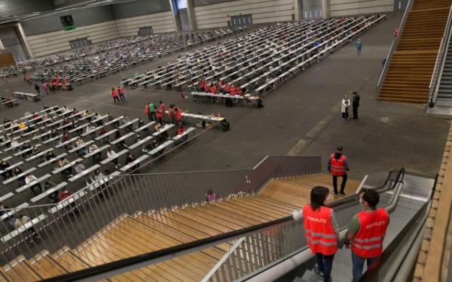 Una de las últimas oposiciones celebradas en el BEC.