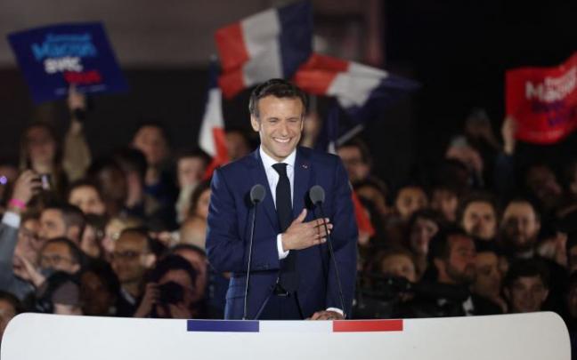 El 85 % de los parisinos han votado por Macron El 85 % de los parisinos han votado por Macron
