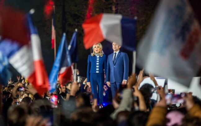 Macron ha reconocido que parte de sus votos han llegado para frenar a la ultraderecha