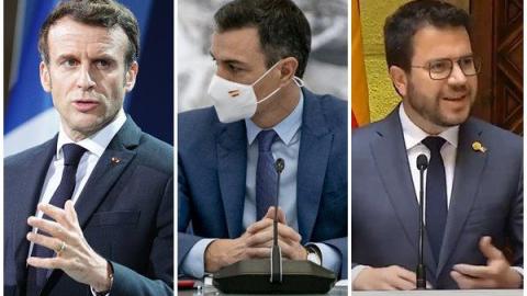 Macron-Sánchez-Aragonés