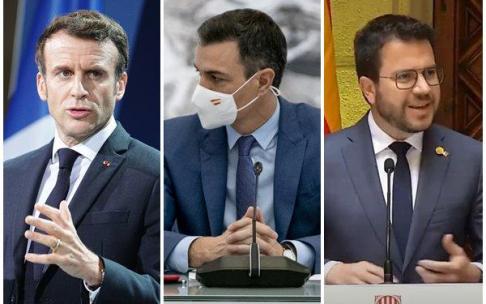 Macron-Sánchez-Aragonés Macron-Sánchez-Aragonés