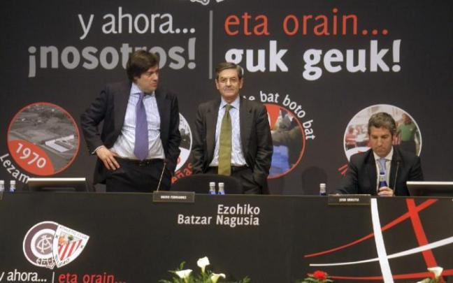 García Macua y Urrutia se encontraron con la negativa de los compromisarios del Atheltic a actualizar los Estatutos García Macua y Urrutia se encontraron con la negativa de los compromisarios del Atheltic a actualizar los Estatutos
