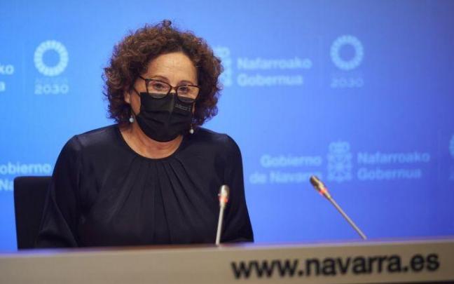 La consejera Carmen Maeztu en la rueda de prensa anterior. La consejera Carmen Maeztu en la rueda de prensa anterior.