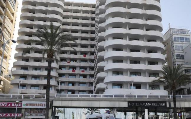 El 'hotel covid' de Mallorca. El 'hotel covid' de Mallorca.
