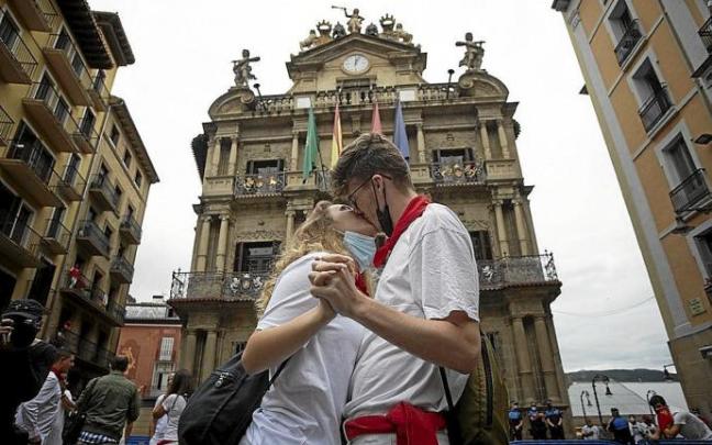 Sin Sanfermines en Pamplona | Mañana gris de 6 de julio