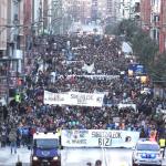 Imagen de la manifestación celebrada en Bilbao