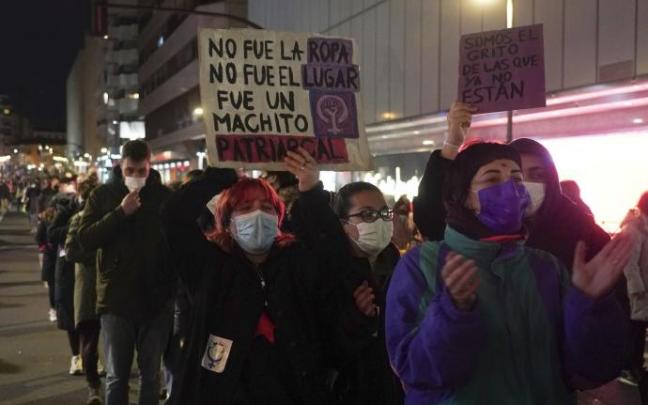Manifestación con motivo del 8M, Día Internacional de la Mujer.