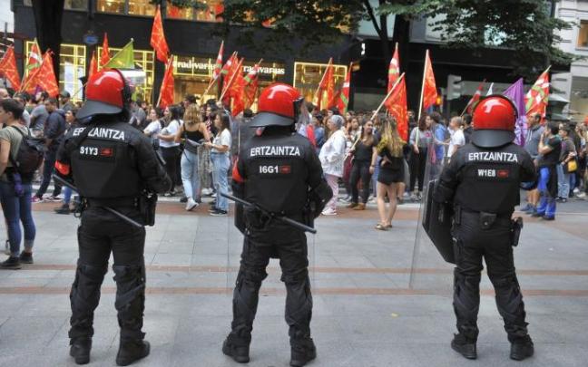 Imagen de archivo de una manifestación convocada por Ernai.