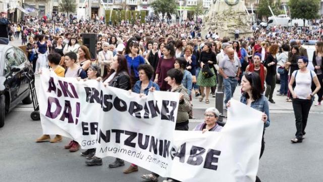 Manifestación contra la violencia contra las mujeres. Manifestación contra la violencia contra las mujeres.